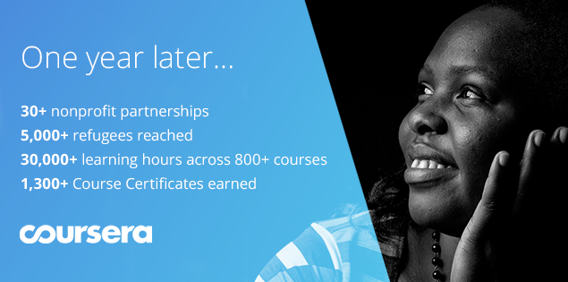 Coursera for Refugees: Reflecting on our First Year