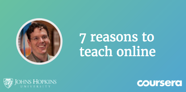 7 reasons to teach an online course