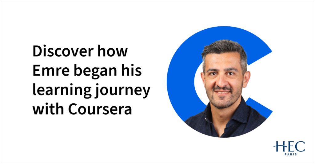From MasterTrack® learner to Master of Science: Meet Emre Girici, HEC Paris graduate