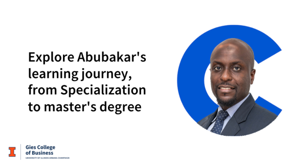 From Specialization to MBA — A Learner’s Path Through the Gies College of Business