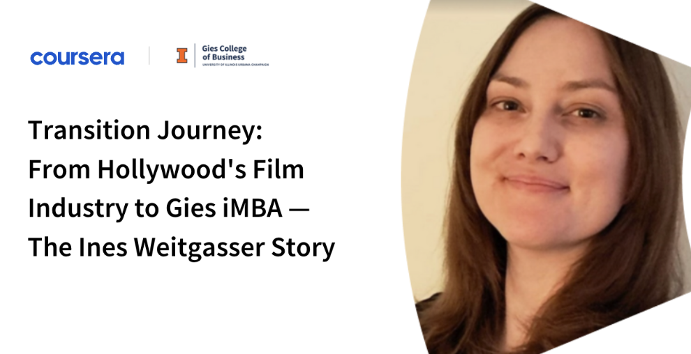 How a Film Industry Professional Decided to Pursue the Gies iMBA