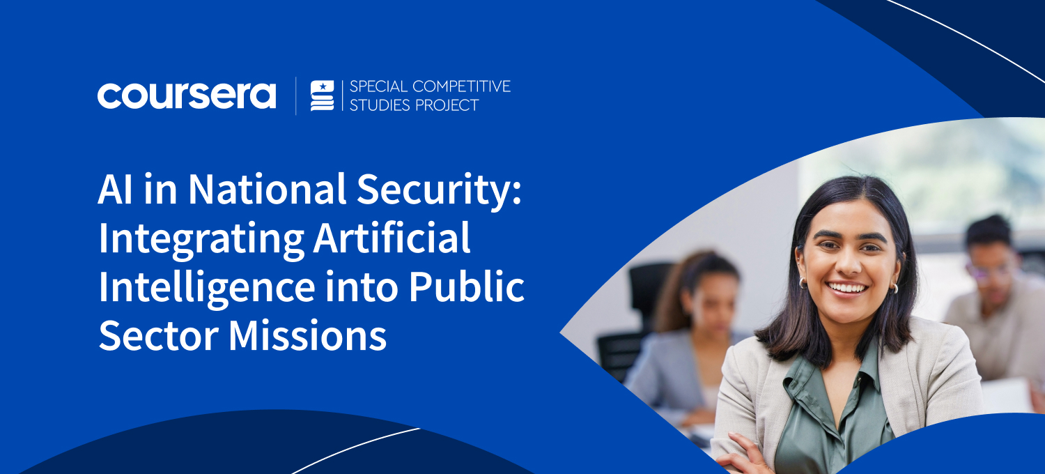 SCSP launches AI training on Coursera to drive public sector innovation and advance national competitiveness 